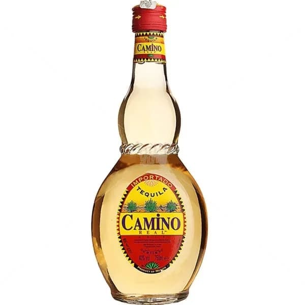 A bottle of Camino Gold