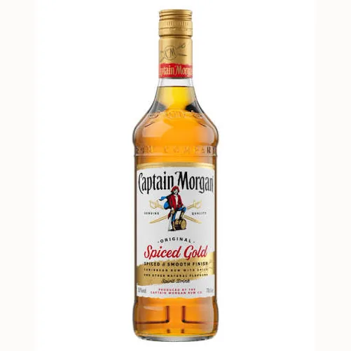 A bottle of Captain Gold Spiced