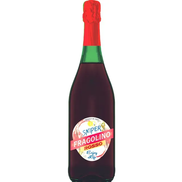 A bottle of Fragolino Rosso