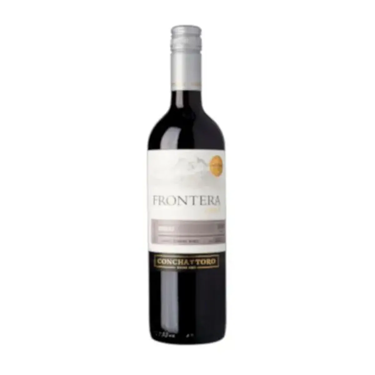 A bottle of Frontera Shiraz