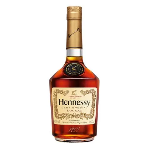 A bottle of Hennessy