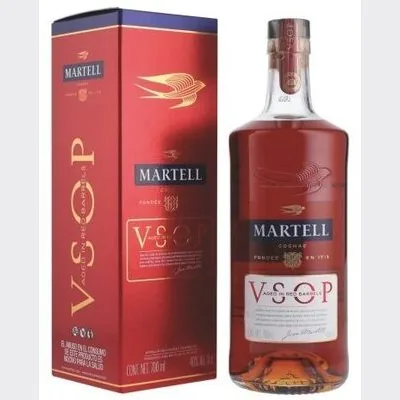 A bottle of Martell VSOP
