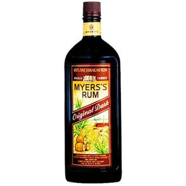 A bottle of Myers's Rum