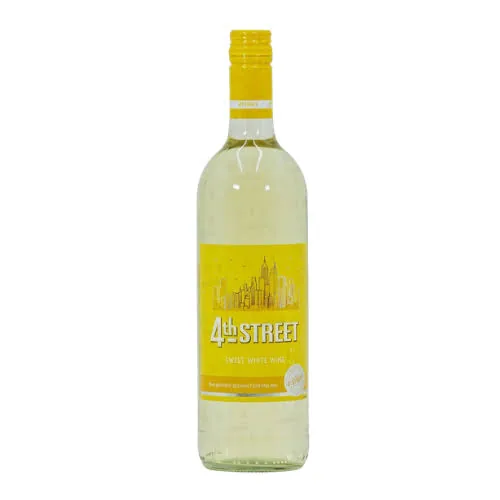 A bottle of 4th Street White