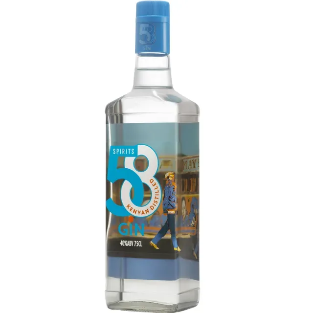 A bottle of 58 Classic Gin
