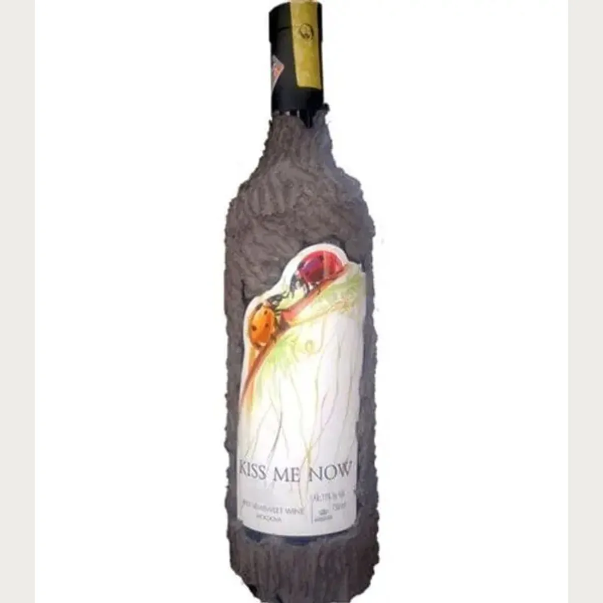 A bottle of Asconi Kiss Me Now Merlot