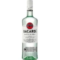 A bottle of Bacardi Clear