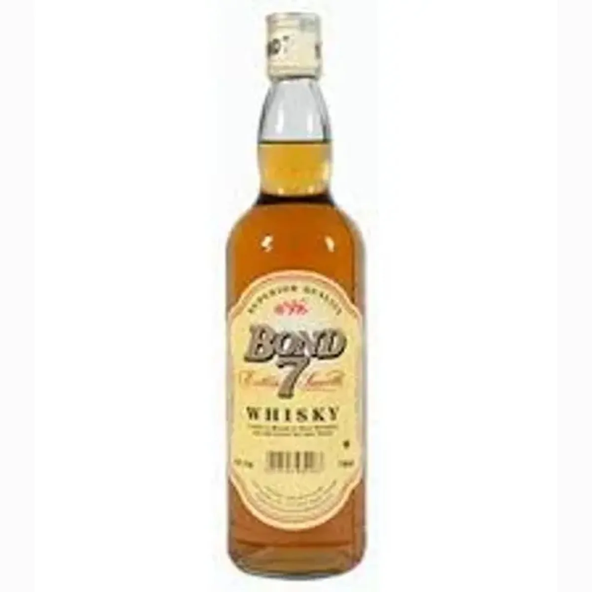 A bottle of Bond 7