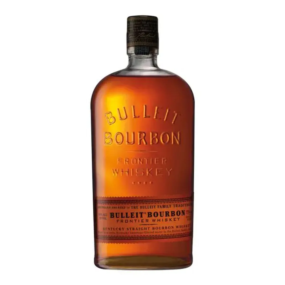 A bottle of Bulleit Bourbon