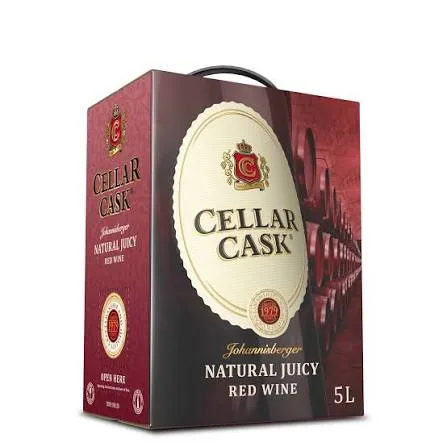A bottle of Cellar Cask Red