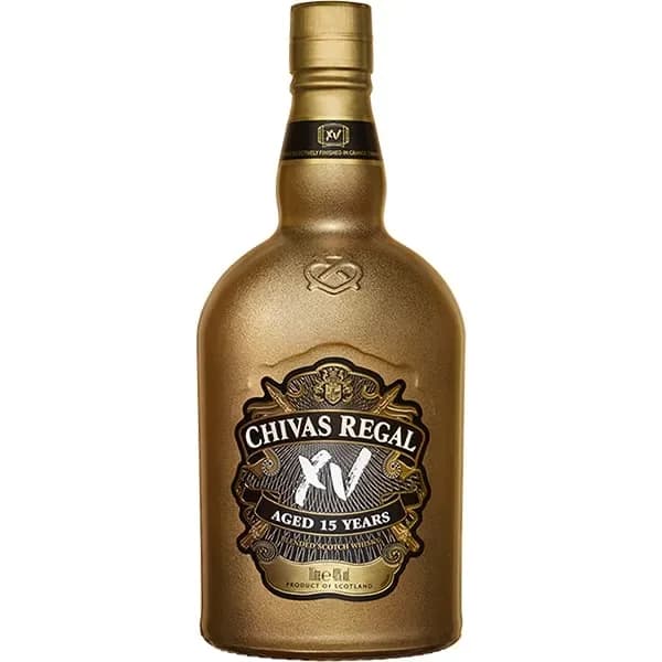 A bottle of Chivas Regal 15 Year Old