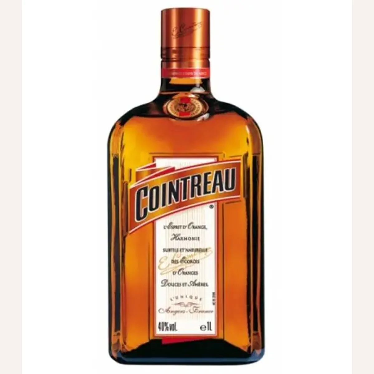 A bottle of Cointreau