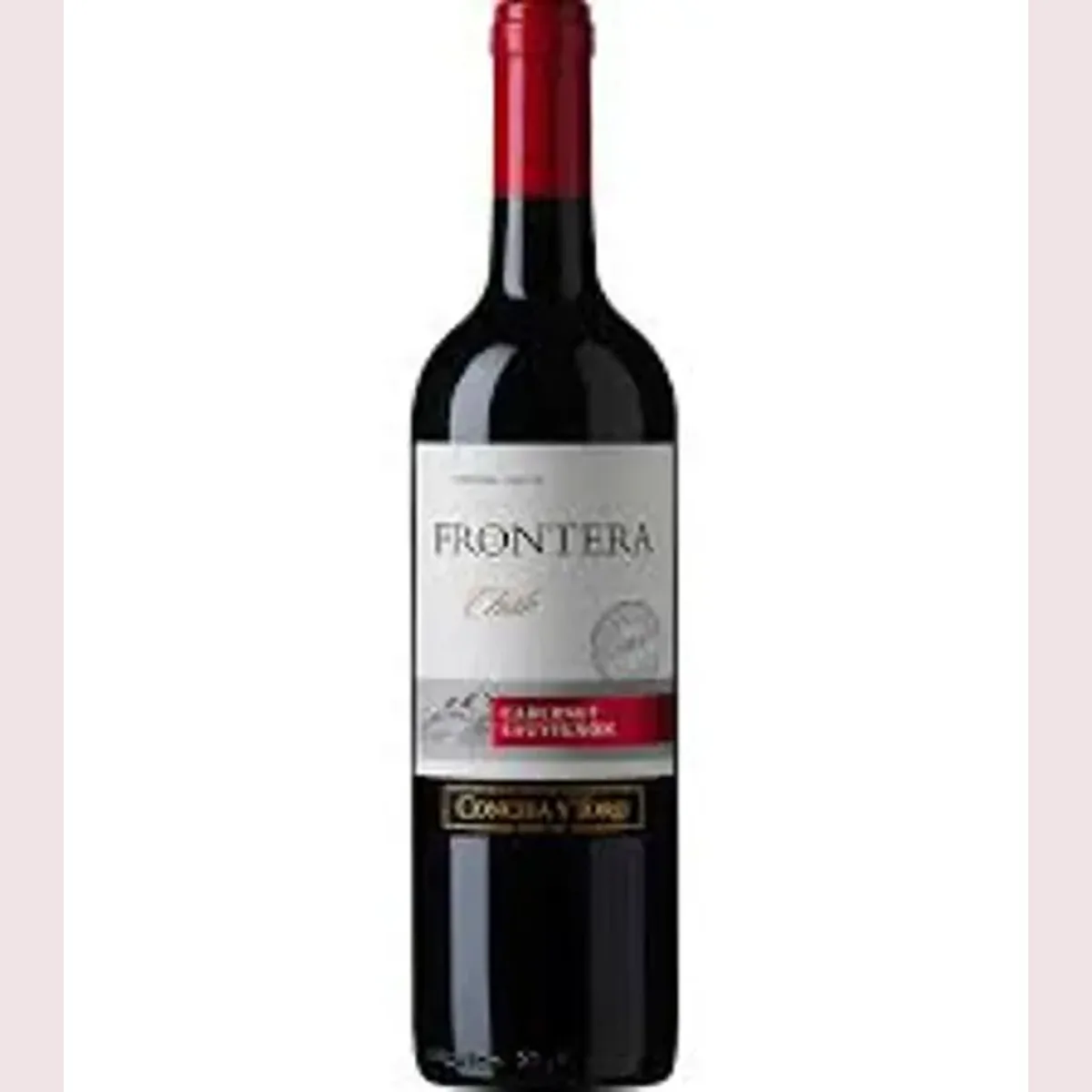 A bottle of Frontera Cabernet Sauvignon