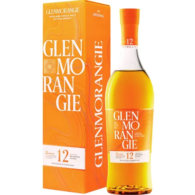 A bottle of Glenmorangie 12 Year Old
