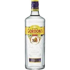 A bottle of Gordon's Dry Gin