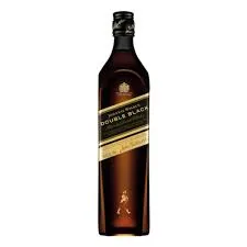 A bottle of Johnnie Walker Double Black