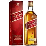 A bottle of Johnnie Walker Red Label
