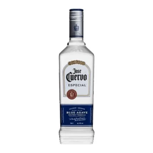 A bottle of Jose Cuervo Silver