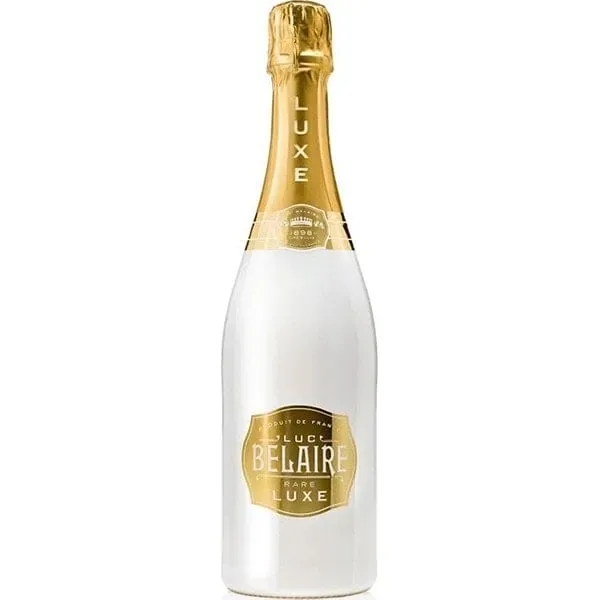 A bottle of Luc Belaire Luxe
