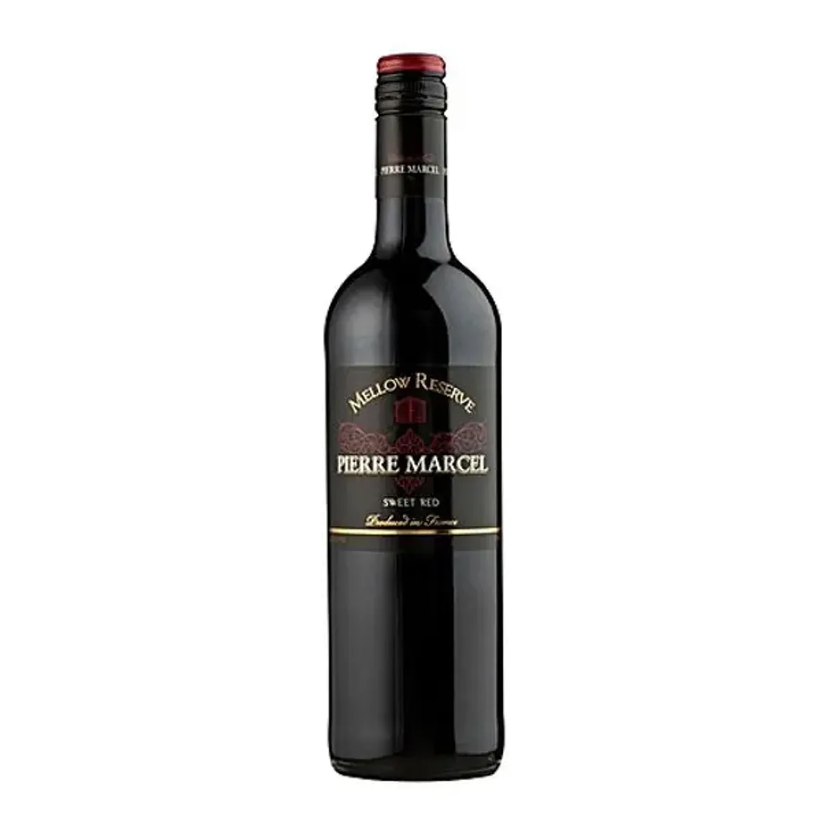 A bottle of Pierre Marcel Sweet Red