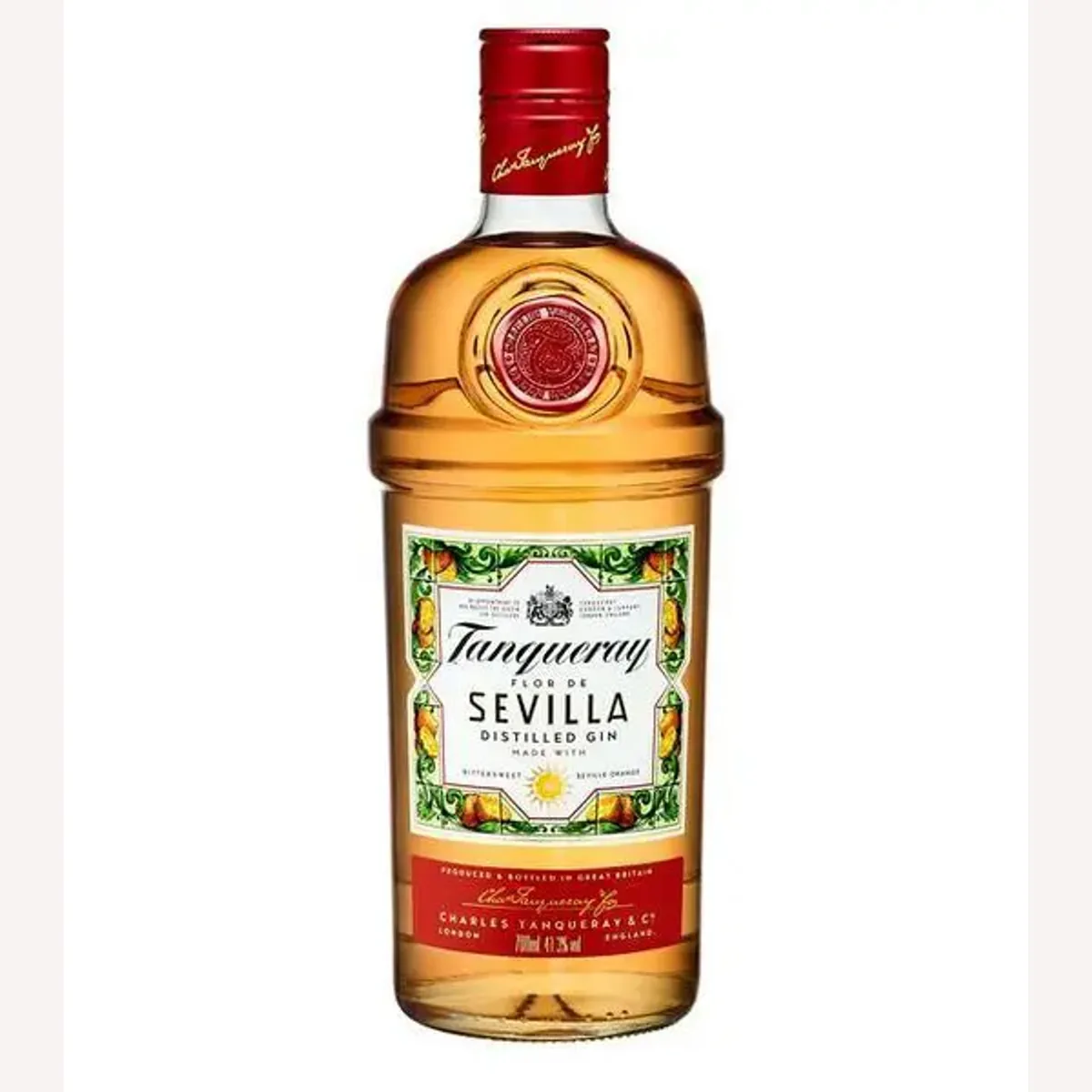 A bottle of Tanqueray Flor de Sevilla