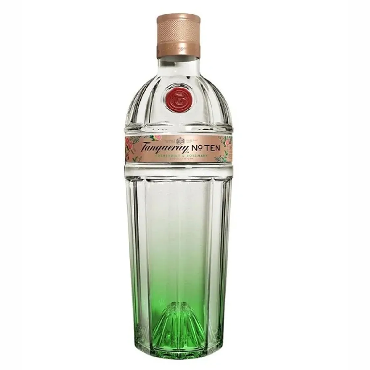A bottle of Tanqueray No. TEN