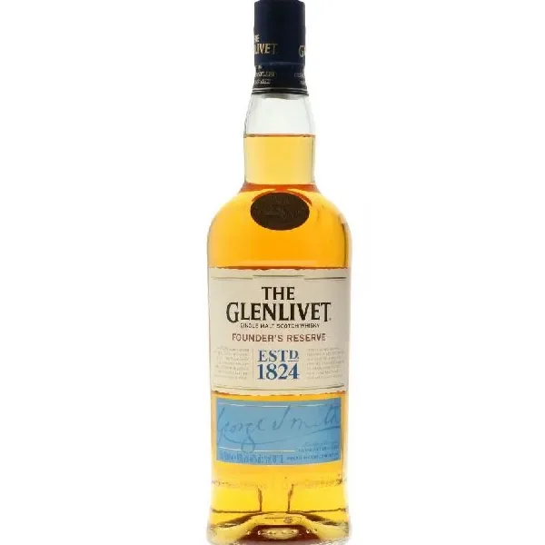 A bottle of The Glenlivet Founder's Reserve