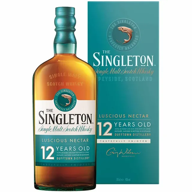 A bottle of The Singleton 12 Year Old