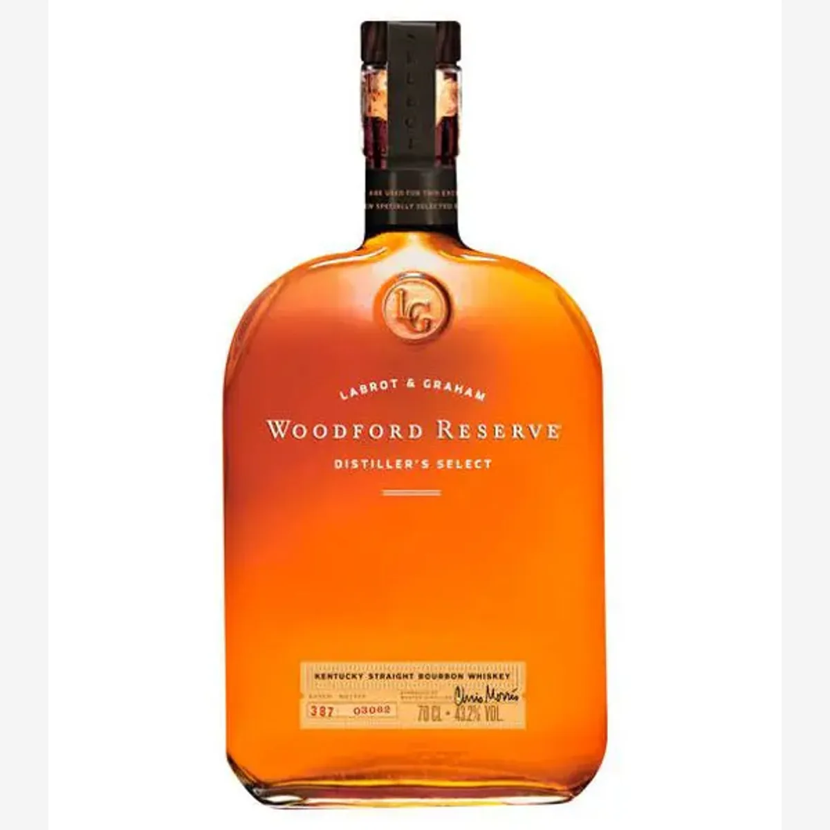 A bottle of Woodford Reserve